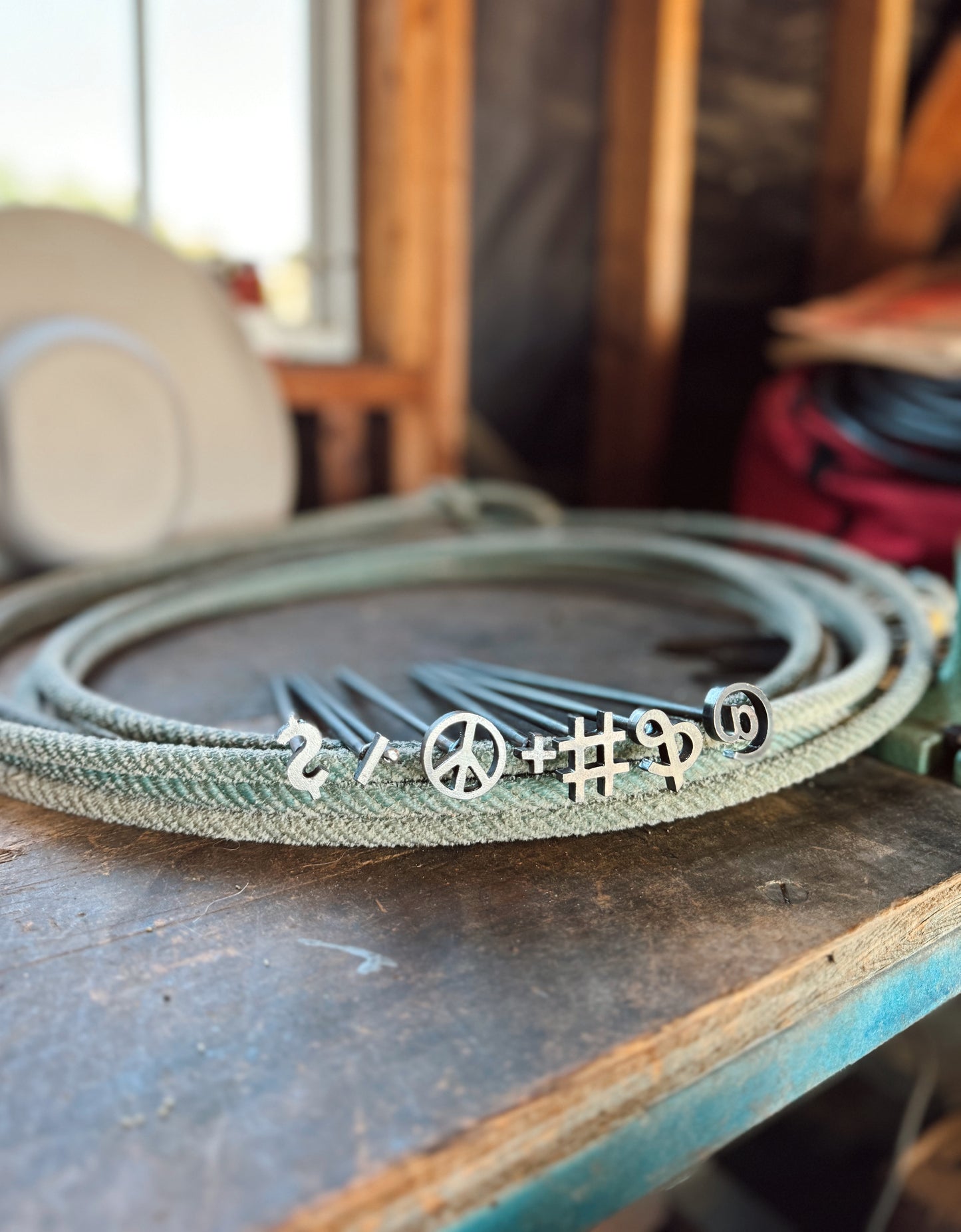 Mini Branding Irons - Symbols Collection - 8 ct