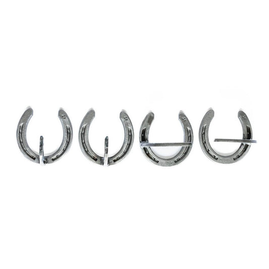 Horseshoe Curtain Rod Holder and Curtain Tie Back Set
