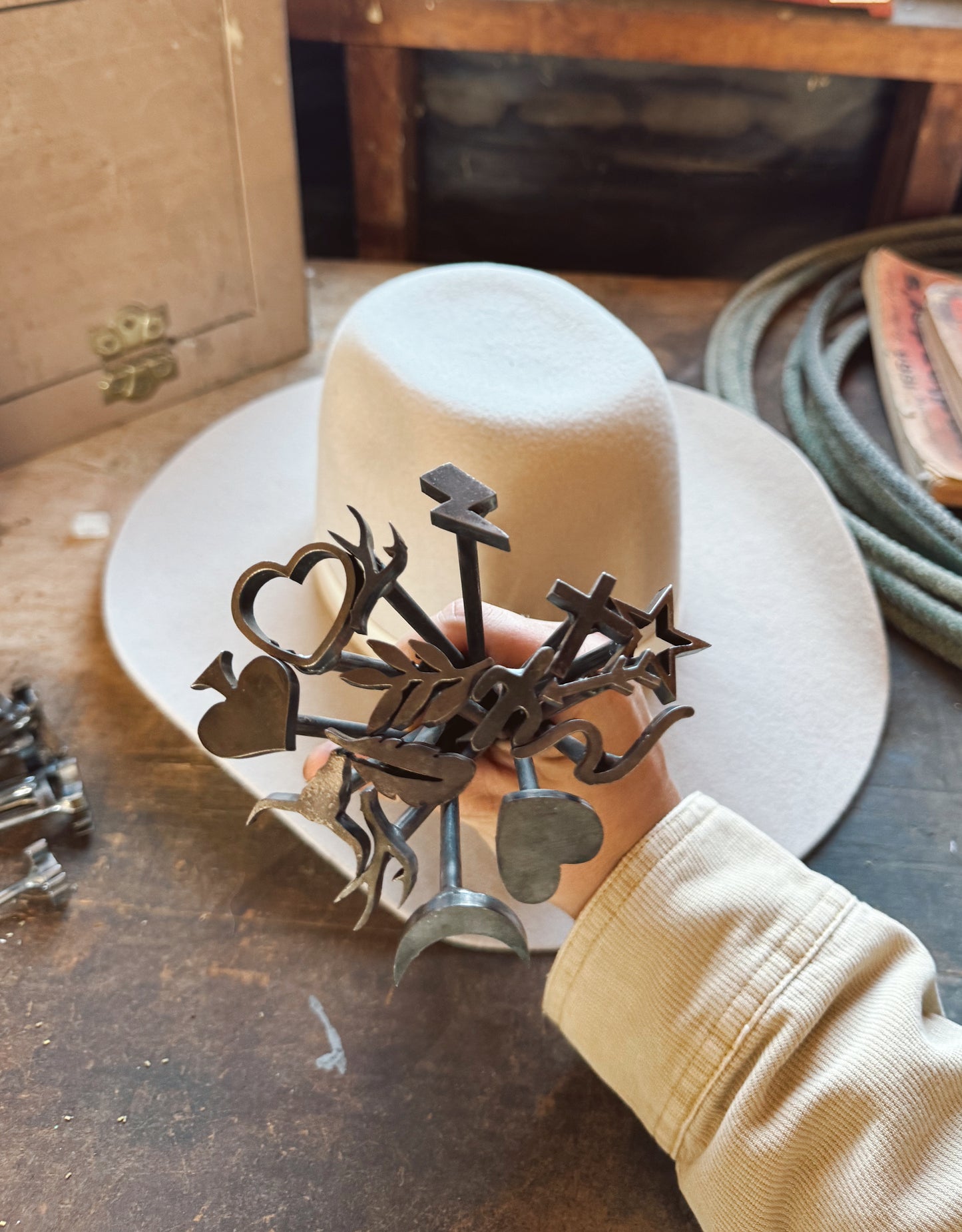 Mini Branding Irons - Boho Western Collection - 15 ct