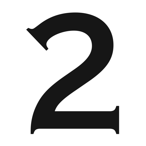 0-9 Number Branding Iron Numbers - 3/4" Copperplate Straight Steel