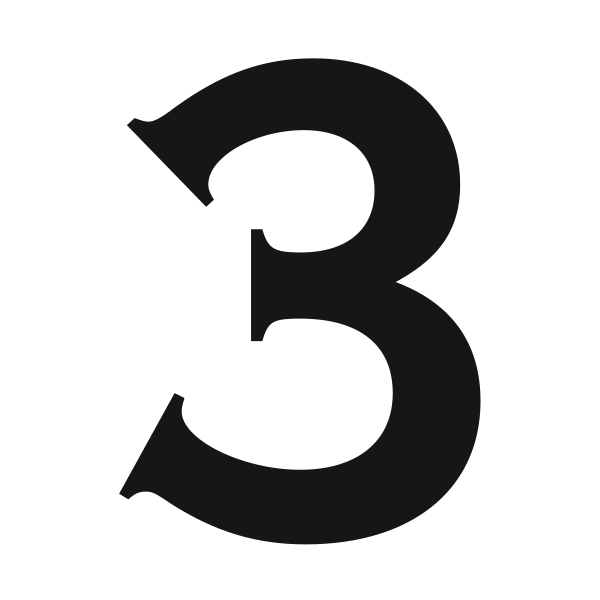 0-9 Number Branding Iron Numbers - 3/4" Copperplate Straight Steel