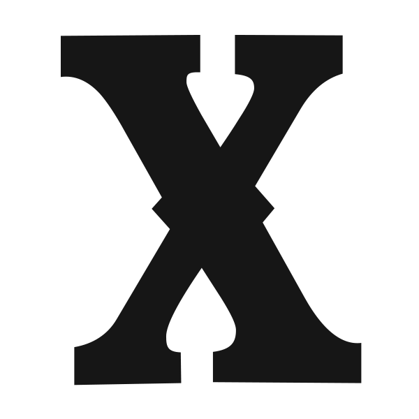A-Z Alphabet Branding Iron Letters - 1" Tall Durango Straight Steel