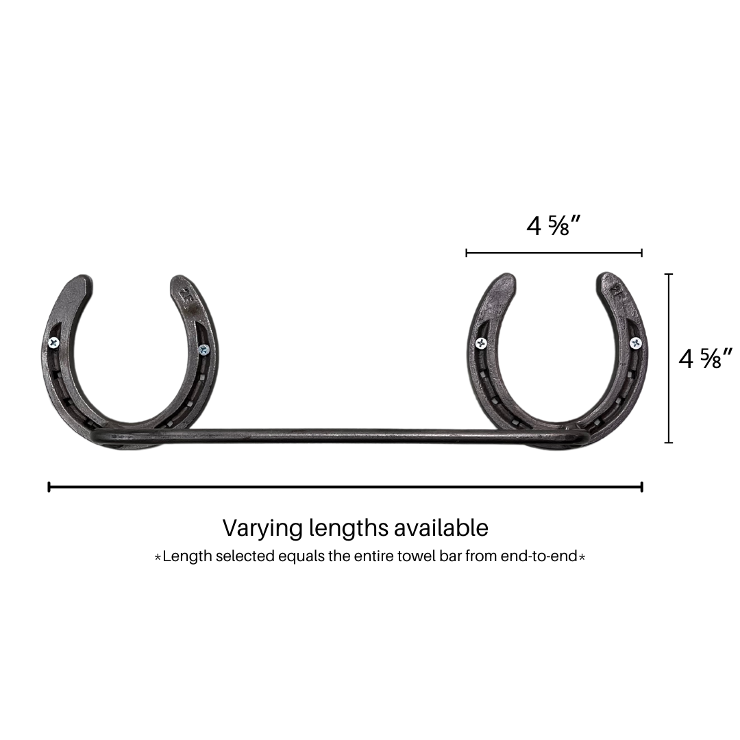Horseshoe Towel Bar Hanger