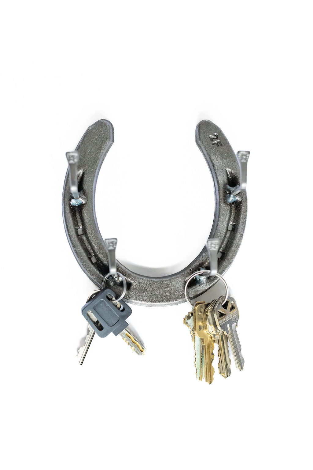 The Heritage Forge - Horseshoe and Horseshoe Nail Key Holder