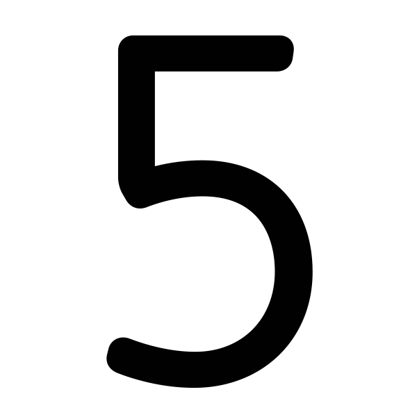 0-9 Number Branding Iron Numbers - 1" Tall Soft Straight Steel