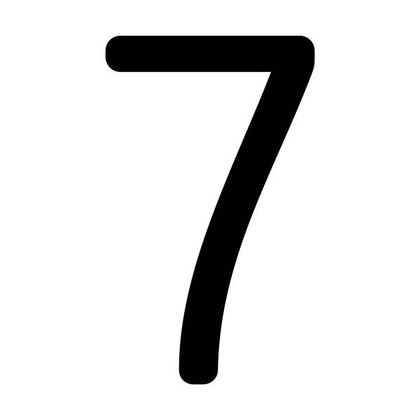 0-9 Number Branding Iron Numbers - 1" Tall Soft Straight Steel
