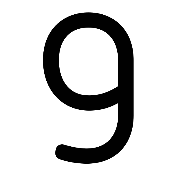 0-9 Number Branding Iron Numbers - 1" Tall Soft Straight Steel