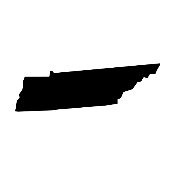 States of America Mini Branding Irons States - 1" Tall Straight Steel
