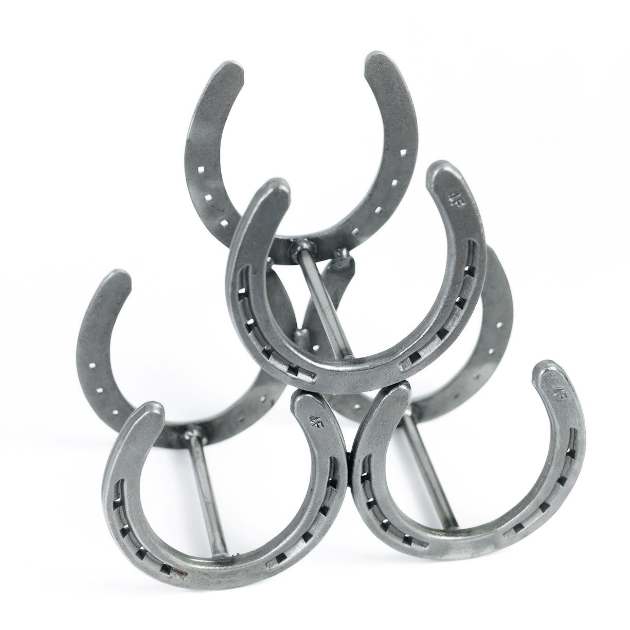 Horseshoe Wine Bottle Holder - 3 Bottles