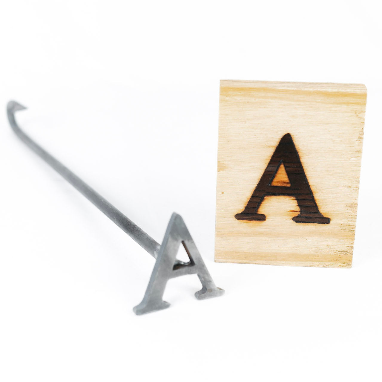 Greek Alpha Branding Iron - 2.5" - BBQ Branding Iron - College - BBQ Branding Iron - College - BBQ, Crafts, Woodworking Projects - The Heritage Forge