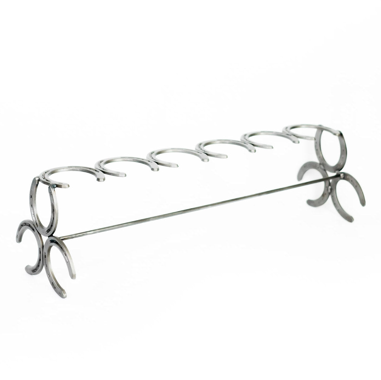Rustic Horseshoe Boot Rack - 1, 2, 3, or 4 pairs