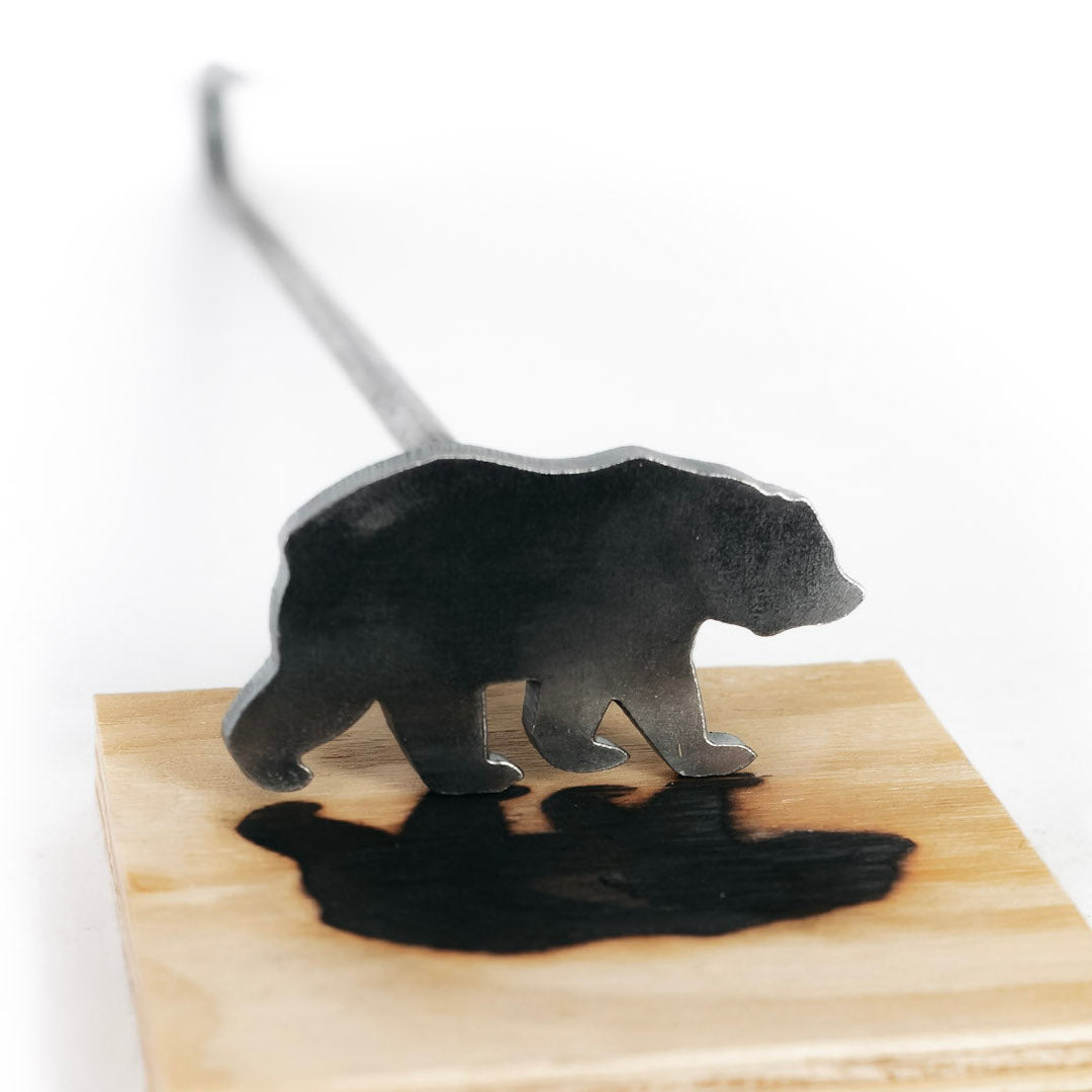Bear Brand - 4" - BBQ, Crafts, Woodworking Projects - The Heritage Forge