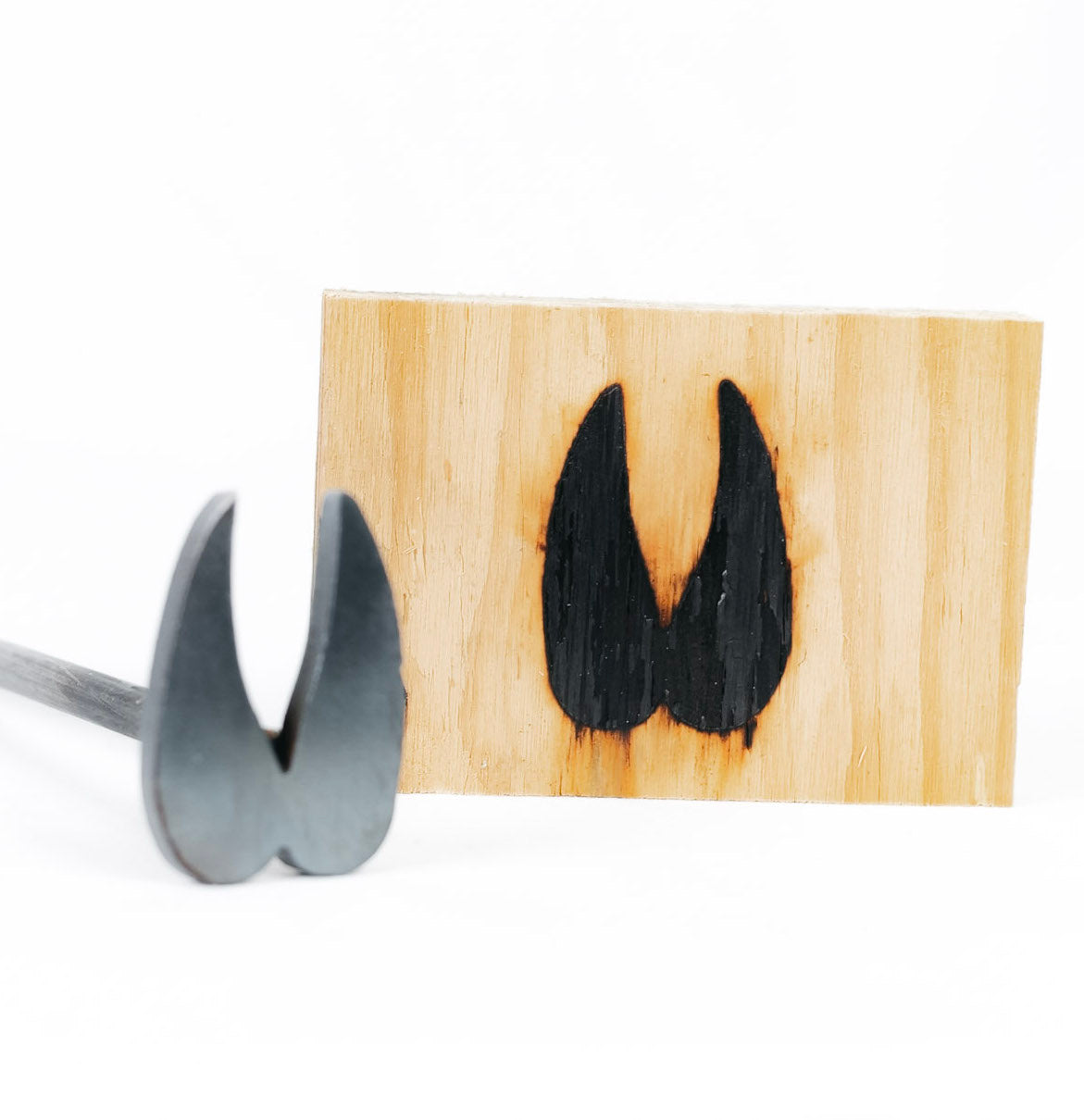 Deer Track - 3" - BBQ, Crafts, Woodworking Projects - The Heritage Forge