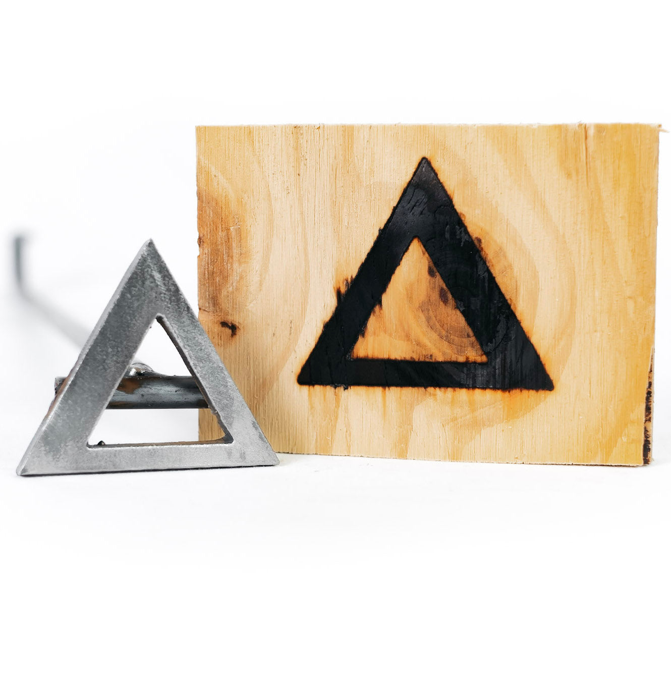 Greek Delta Branding Iron - 2.5" - BBQ Branding Iron - College - BBQ Branding Iron - College - BBQ, Crafts, Woodworking Projects - The Heritage Forge