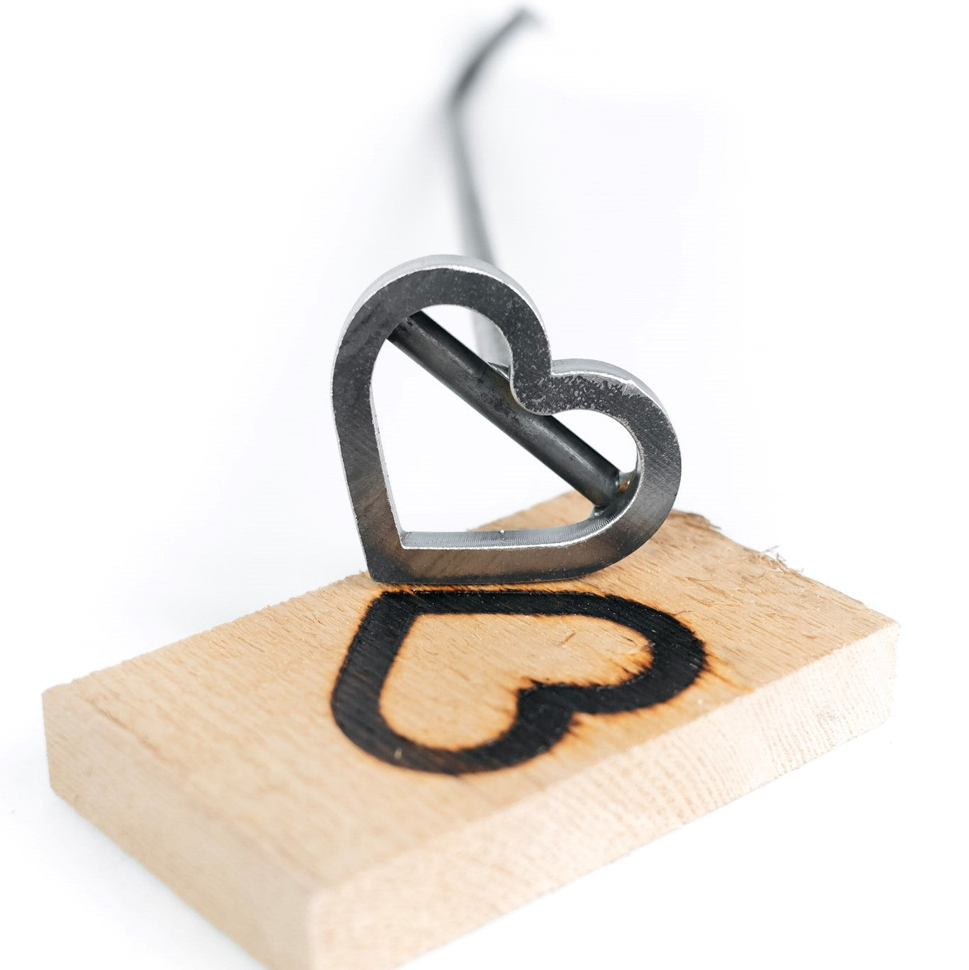 Heart Brand - 3" Wide - BBQ, Crafts, Woodworking Projects - The Heritage Forge