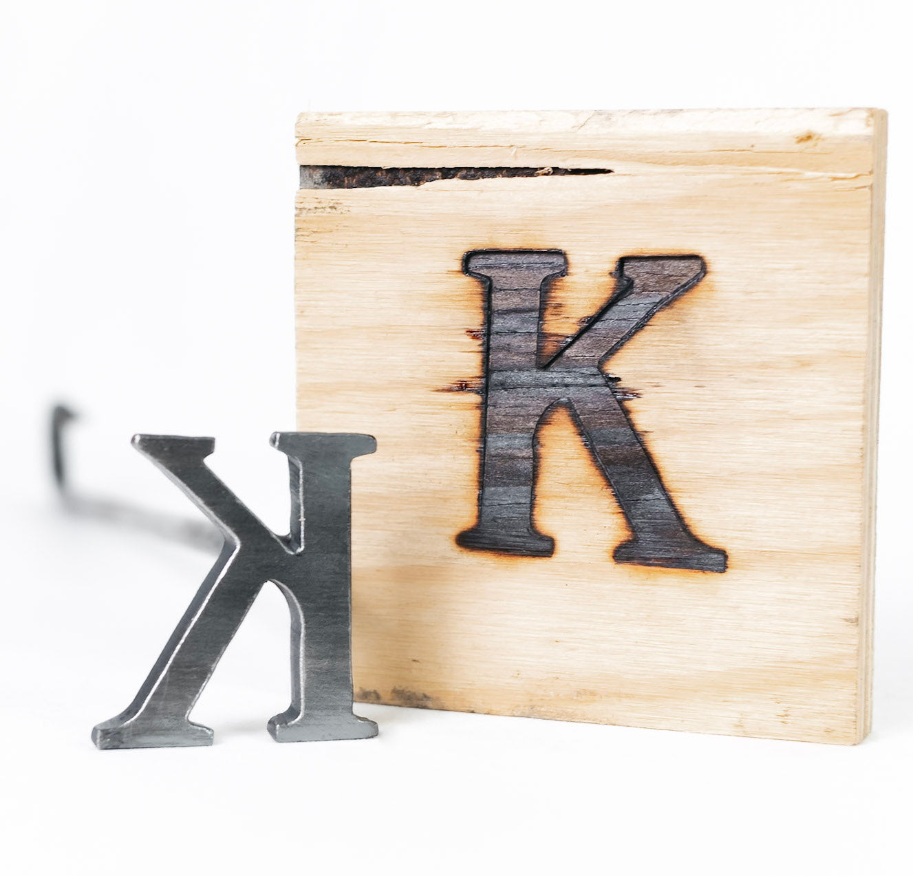 Greek Kappa Branding Iron - 2.5" - BBQ Branding Iron - College - BBQ Branding Iron - College - BBQ, Crafts, Woodworking Projects - The Heritage Forge