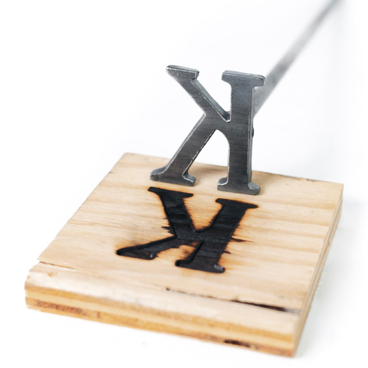 Greek Kappa Branding Iron - 2.5" - BBQ Branding Iron - College - BBQ Branding Iron - College - BBQ, Crafts, Woodworking Projects - The Heritage Forge