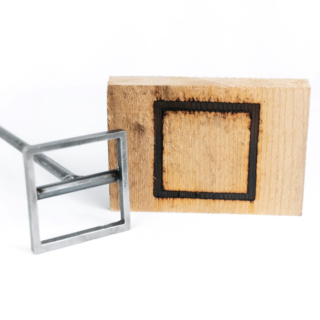Square Brand - 3" - BBQ, Crafts, Woodworking Projects - The Heritage Forge