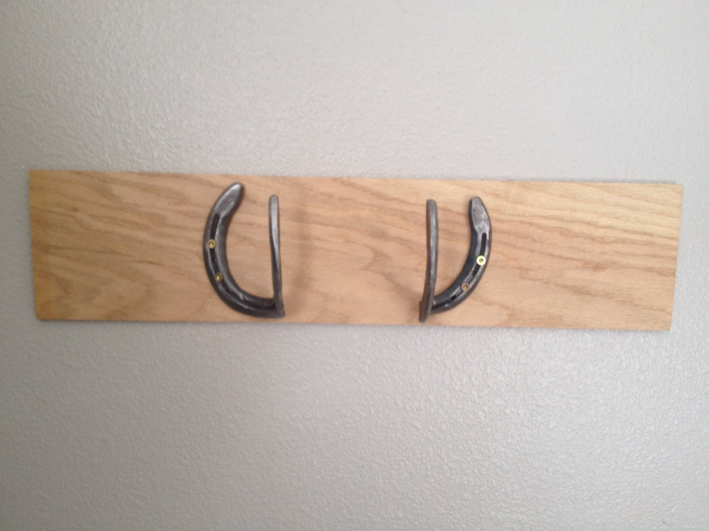 Rustic Half Horseshoe Hooks and Hangers