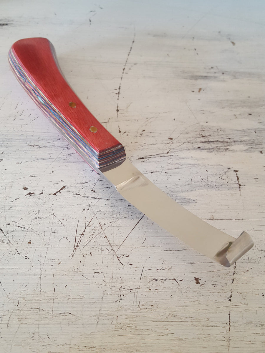 LeftHanded Straight Blade Hoof Knife w/ Lifetime Handle The Heritage