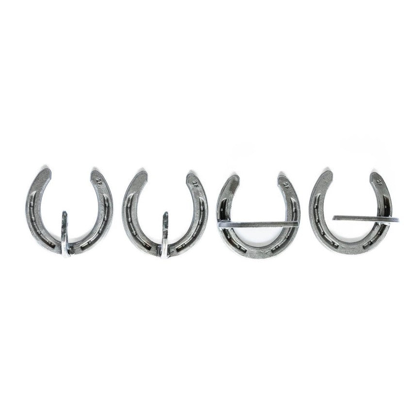 Horseshoe Curtain Rod Holder and Curtain Tie Back Set