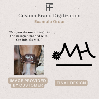 Custom Brand Digitization - PDF and PNG