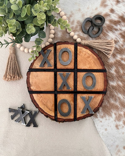Rustic Tic Tac Toe Game