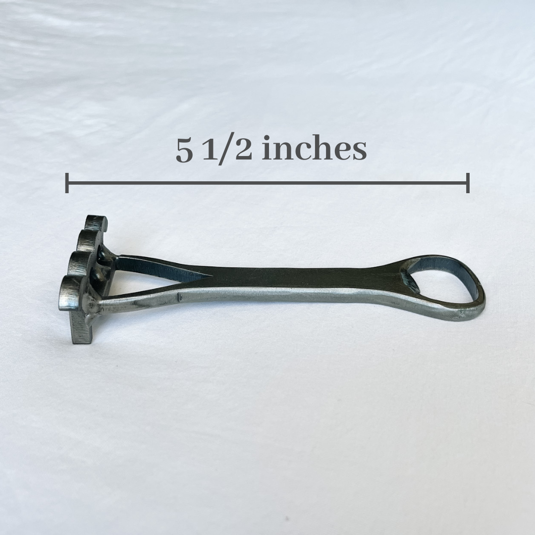 Hand-Forged Custom Brand Bottle Opener - The Heritage Forge