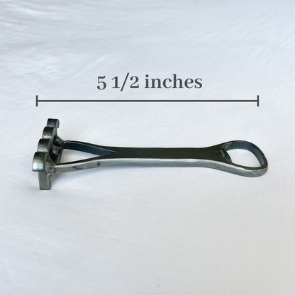 Hand-Forged Custom Brand Bottle Opener - The Heritage Forge