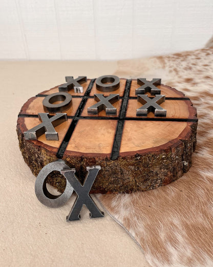 Rustic Tic Tac Toe Game