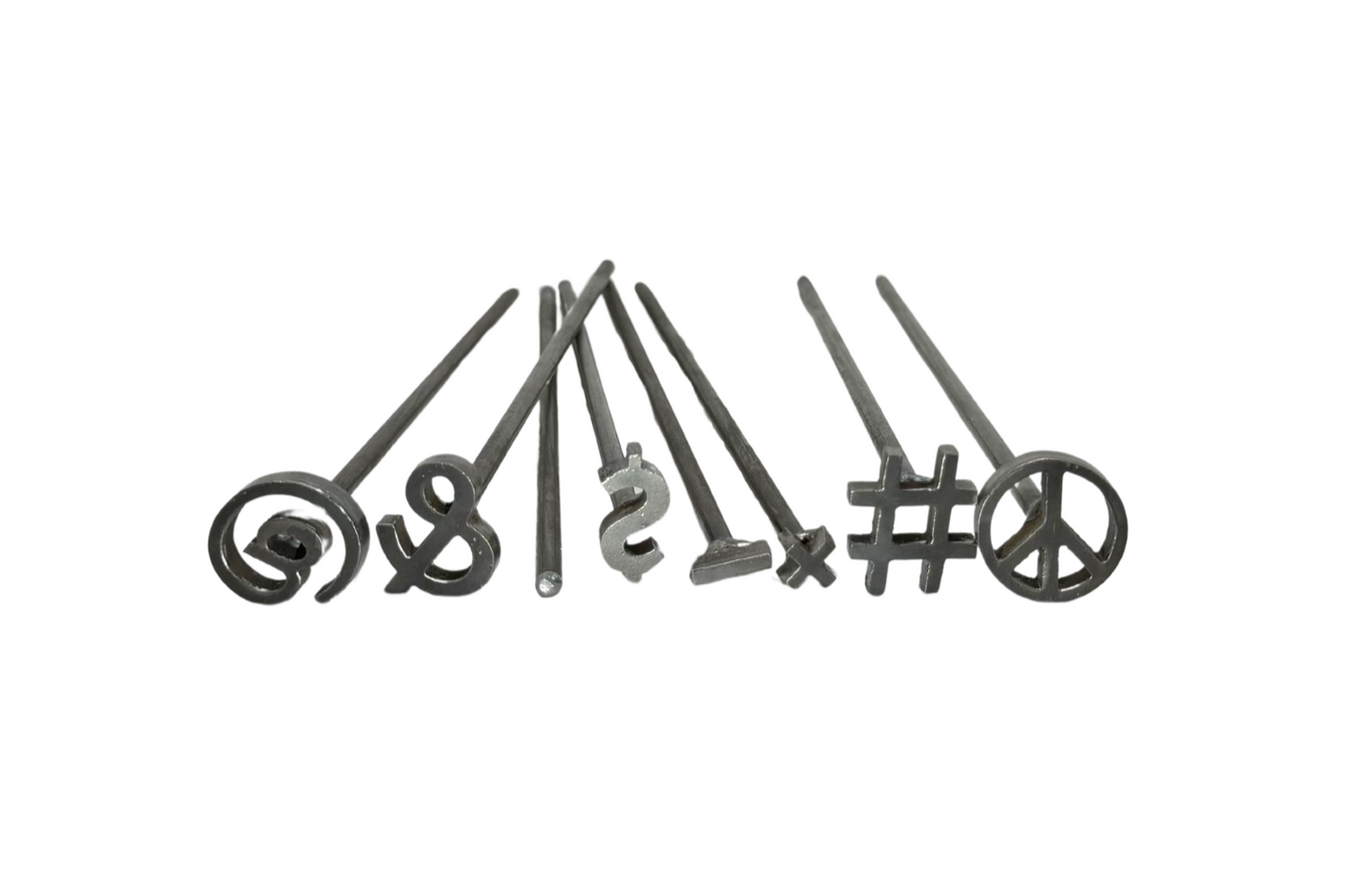 Mini Branding Irons - Symbols Collection - 8 ct