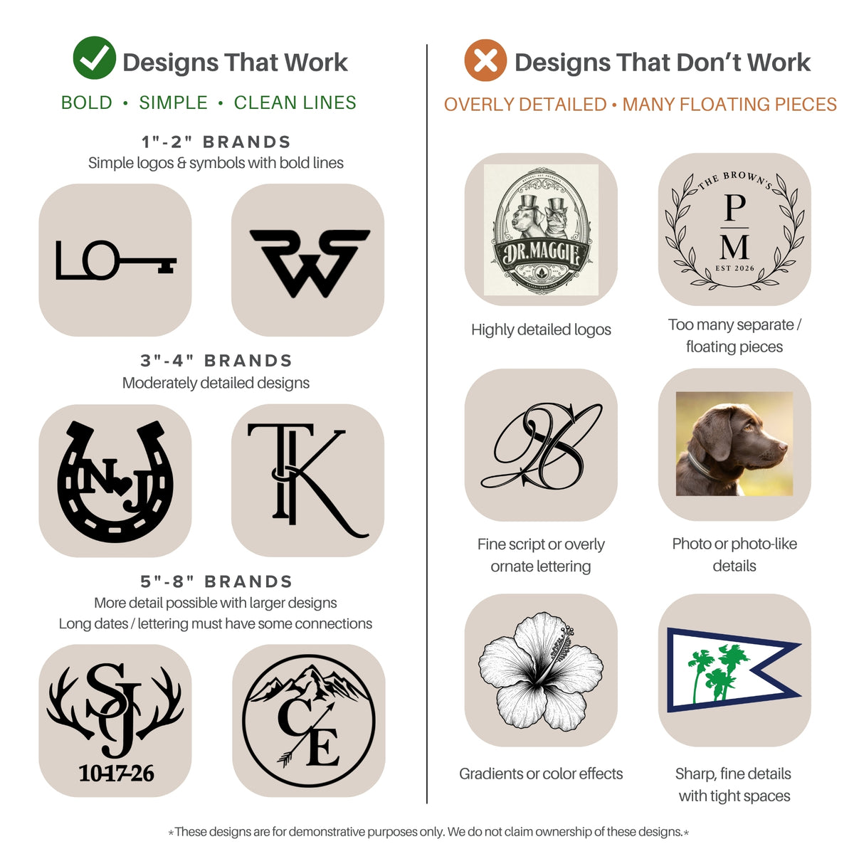 Handmade Custom Branding Iron