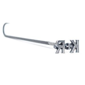 Custom Initial Monogram Branding Iron - 1" tall - The Heritage Forge