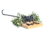 Custom Initial Monogram Branding Iron - 2" tall - The Heritage Forge