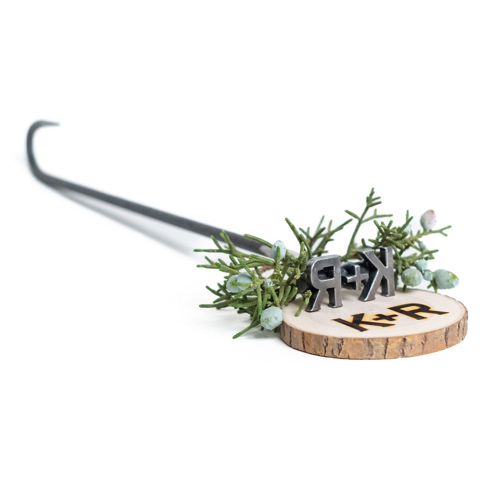 Custom Initial Monogram Branding Iron - 1