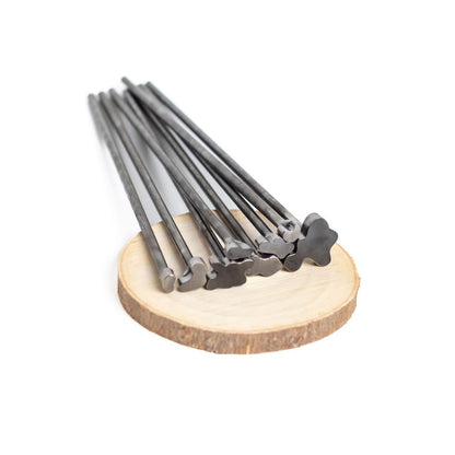 Mini Cow Print Branding Irons - For Branding Hats, Leather, Wood, Felt, Cowhide - The Heritage Forge