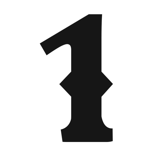 0-9 Number Branding Iron Numbers - 1" Tall Durango Straight Steel