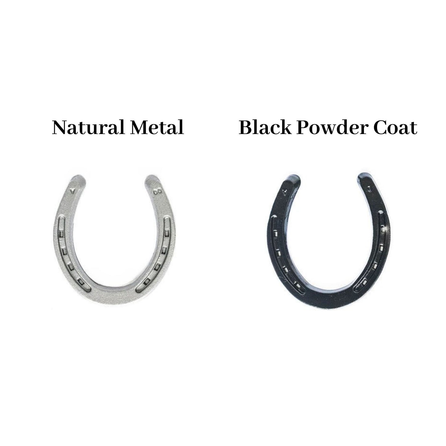 Horseshoe Curtain Rod Holder and Curtain Tie Back Set