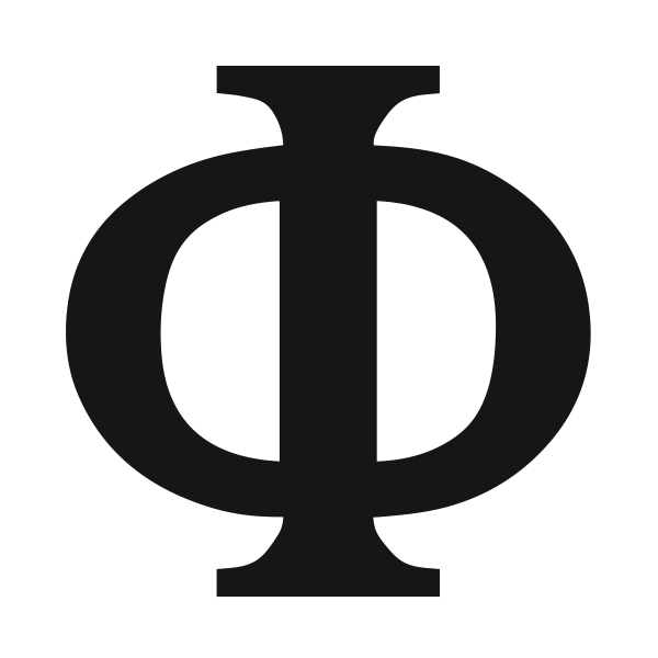 Greek Alphabet Branding Iron Characters - 1" Tall Straight Steel