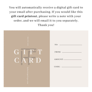 The Heritage Forge Digital Gift Card