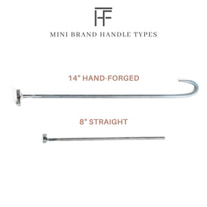 0-9 Number Branding Irons - 1" Tall - 10 Numbers - Custom Cowboy Monogram - The Heritage Forge