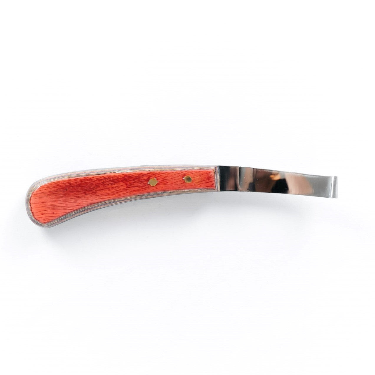 Left-Handed Straight Blade Hoof Knife w/ Lifetime Handle- The Heritage Forge