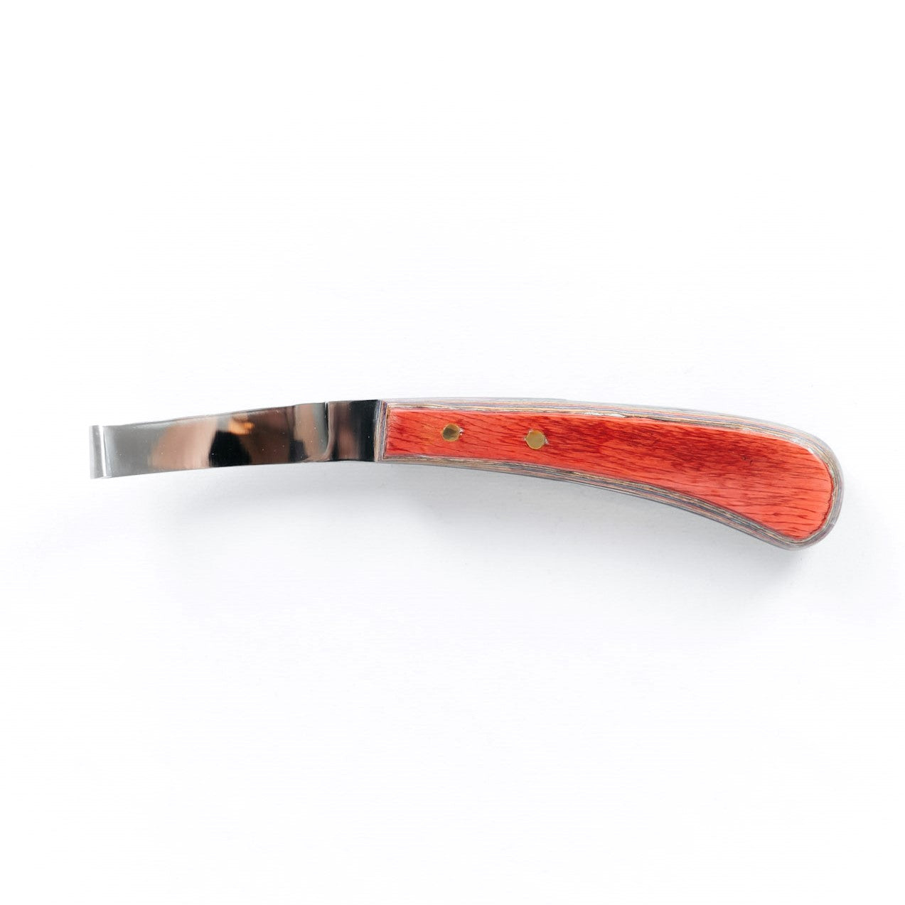 Right-Handed Straight Blade Hoof Knife w/ lifetime handle- The Heritage Forge