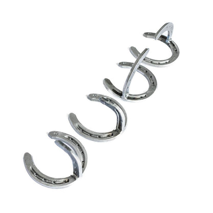 Horseshoe Curtain Rod Holder and Curtain Tie Back Set
