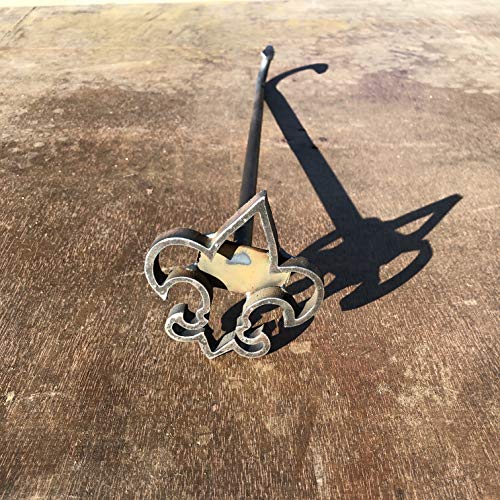 Fleur De Lis - 4" - BBQ, Crafts, Woodworking Projects - The Heritage Forge