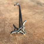 Texas Longhorn Brand - 4"- BBQ, Crafts, Woodworking Projects - The Heritage Forge
