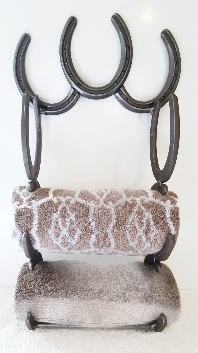 Horseshoe Towel Holder – Mulberry Tree at Home