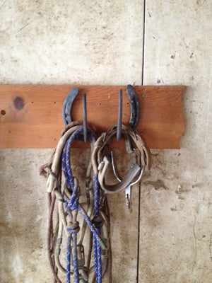 Rustic Horseshoe Hooks and Hangers - The Heritage Forge