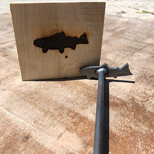 Trout Brand - 3.5" - BBQ, Crafts, Woodworking Projects - The Heritage Forge