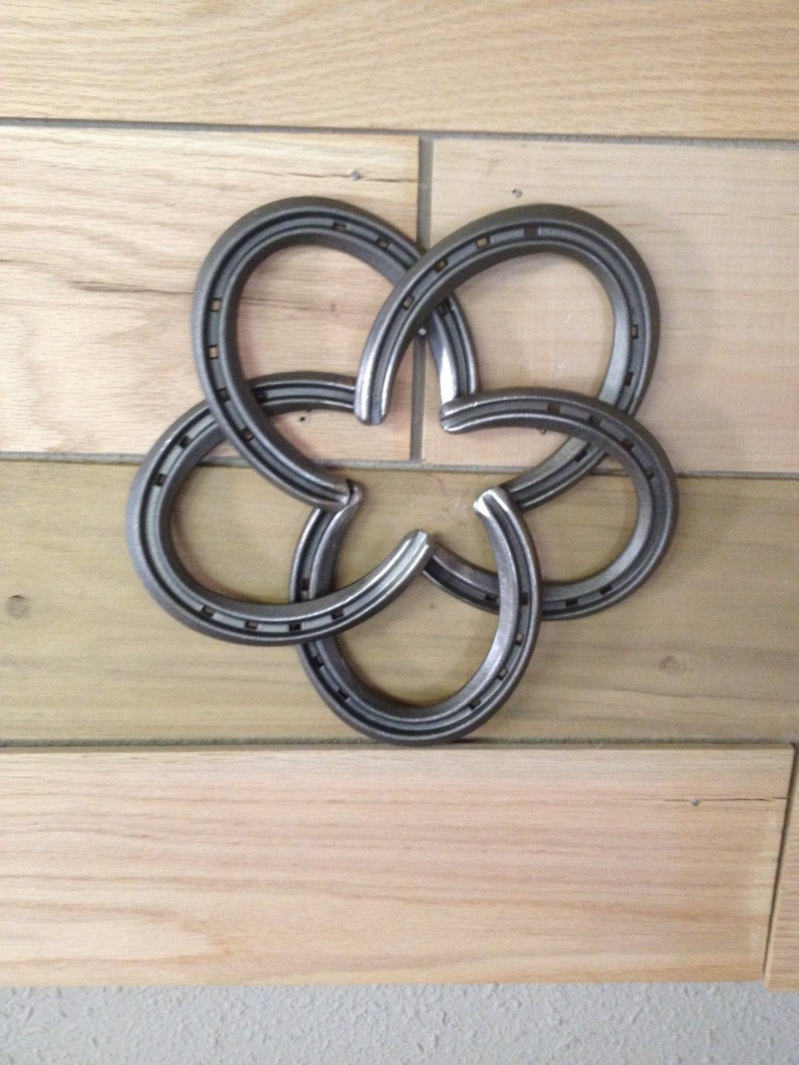 Rustic Horseshoe Star - The Heritage Forge